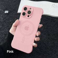Load image into Gallery viewer, MagSafe ultra-thin semi enclosure  frosted case for iPhone