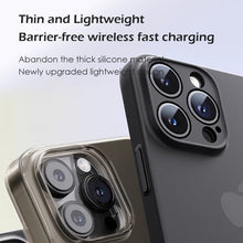 Load image into Gallery viewer, MagSafe ultrathin skin friendly frosted case for iPhone