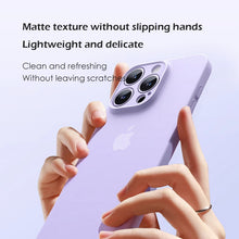 Load image into Gallery viewer, MagSafe ultrathin skin friendly frosted case for iPhone