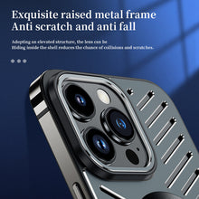 Load image into Gallery viewer, MagSafe Titanium alloy frame hollowed out case for iPhone