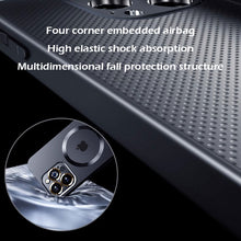 Load image into Gallery viewer, MagSafe ultra-thin metal camera frame frosted case for iPhone