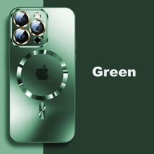 Load image into Gallery viewer, MagSafe ultra-thin metal camera frame frosted case for iPhone