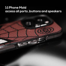 Load image into Gallery viewer, Spider Man lightweight frosted case for iPhone