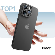 Load image into Gallery viewer, MagSafe ultrathin skin friendly frosted case for iPhone