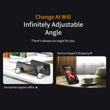 Load image into Gallery viewer, Titanium alloy invisible stand case for iPhone