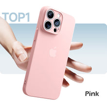Load image into Gallery viewer, MagSafe ultrathin skin friendly frosted case for iPhone