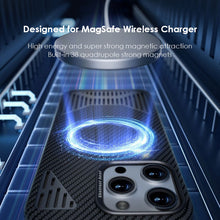 Load image into Gallery viewer, MagSafe lightweight carbon fiber frosted case for iPhone
