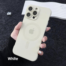 Load image into Gallery viewer, MagSafe ultra-thin semi enclosure  frosted case for iPhone