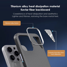 Load image into Gallery viewer, MagSafe lightweight carbon fiber frosted case for iPhone