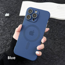 Load image into Gallery viewer, MagSafe ultra-thin semi enclosure  frosted case for iPhone