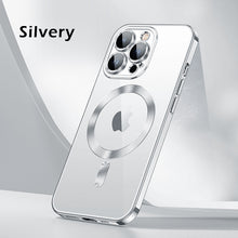 Load image into Gallery viewer, MagSafe ultra thin crystal backplate case for iPhone