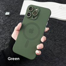 Load image into Gallery viewer, MagSafe ultra-thin semi enclosure  frosted case for iPhone
