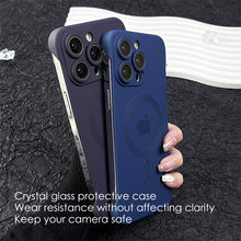 Load image into Gallery viewer, MagSafe ultra-thin semi enclosure  frosted case for iPhone