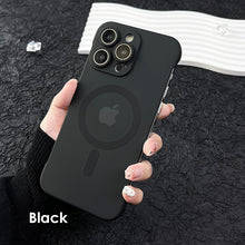 Load image into Gallery viewer, MagSafe ultra-thin semi enclosure  frosted case for iPhone