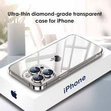 Load image into Gallery viewer, Ultra-thin diamond-grade transparent case for iPhone