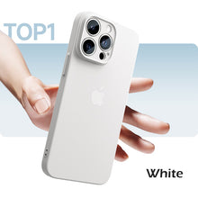 Load image into Gallery viewer, MagSafe ultrathin skin friendly frosted case for iPhone