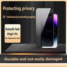 Load image into Gallery viewer, Full--Cover-Tempered-Prevention of Peeping-Glass-On-the-For-iPhone