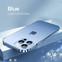 Load image into Gallery viewer, Aviation metal frame frosted case for iPhone