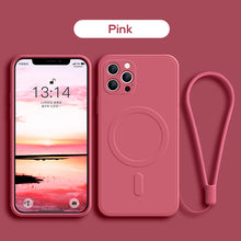 Load image into Gallery viewer, Apple iPhone Silicone Case with MagSafe
