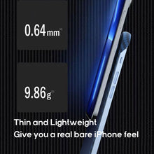 Load image into Gallery viewer, Half frame carbon fiber textured case for iPhone