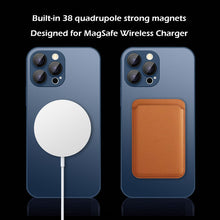 Load image into Gallery viewer, MagSafe ultra-thin frosted case for iPhone