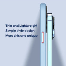 Load image into Gallery viewer, Alloy camera frame frosted skin friendly case for iPhone