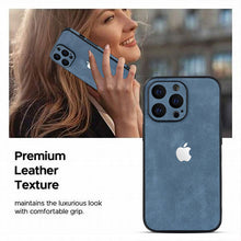 Load image into Gallery viewer, Premium leather texture case for iPhone