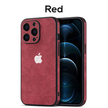 Load image into Gallery viewer, Premium leather texture case for iPhone