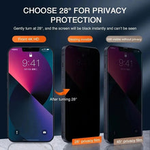 Load image into Gallery viewer, 2PCS Anti peeping tempered glass for iPhone