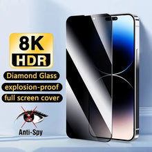 Load image into Gallery viewer, 2PCS Anti peeping tempered glass for iPhone