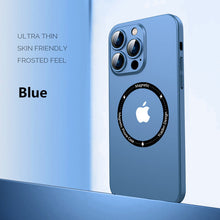 Load image into Gallery viewer, MagSafe ultra thin skin friendly scrub feel case for iPhone