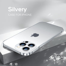 Load image into Gallery viewer, Aviation metal frame frosted case for iPhone