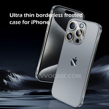 Load image into Gallery viewer, Ultra thin borderless frosted case for iPhone