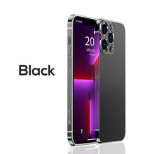 Load image into Gallery viewer, Original color alloy frame frosted case for iPhone