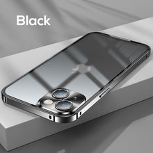 Load image into Gallery viewer, Frosted back titanium alloy frame case for iPhone