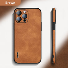 Load image into Gallery viewer, High grade lambskin comfortable and soft case for iPhone