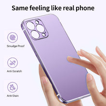 Load image into Gallery viewer, Original color alloy frame frosted case for iPhone