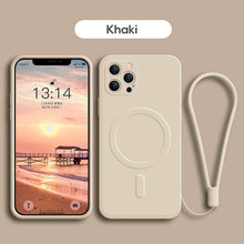 Load image into Gallery viewer, Apple iPhone Silicone Case with MagSafe