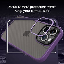 Load image into Gallery viewer, Carbon fiber skin-friendly drop resistant case for iPhone