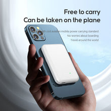 Load image into Gallery viewer, Mini Magnetic wireless fast charger with 5000mAh