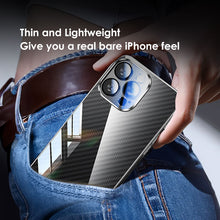 Load image into Gallery viewer, MagSafe lightweight carbon fiber frosted case for iPhone
