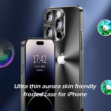 Load image into Gallery viewer, Ultra thin aurora skin friendly frosted case for iPhone
