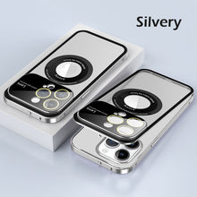 Load image into Gallery viewer, MagSafe ultra thin aviation metal frosted case for iPhone
