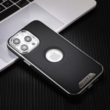 Load image into Gallery viewer, Lightweight exposed carbon fiber textured case for iPhone
