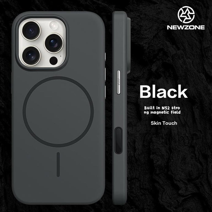 AI intelligent button protection ultra-thin liquid soft silicone case for iPhone