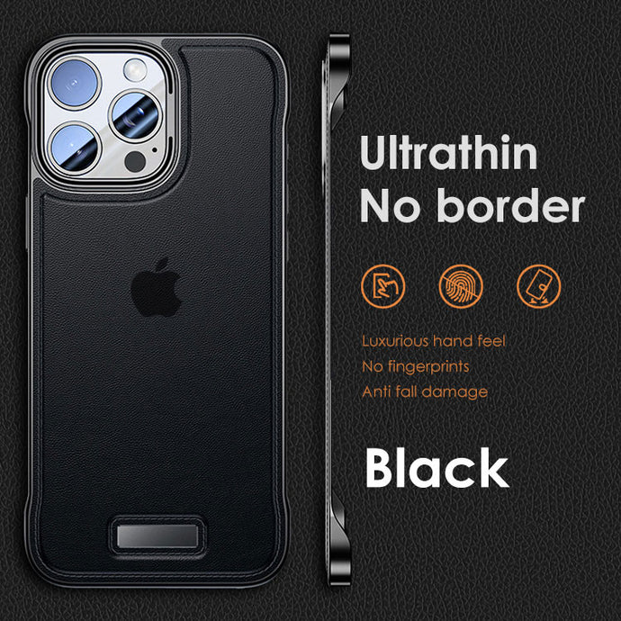 Ultra thin borderless skin friendly case for iPhone