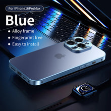 Load image into Gallery viewer, Ultra-thin frosted titanium case for iPhone
