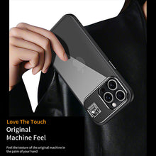 Load image into Gallery viewer, Titanium alloy invisible stand case for iPhone
