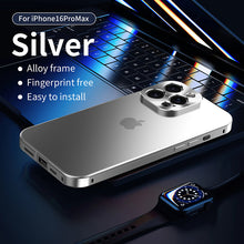 Load image into Gallery viewer, Ultra-thin frosted titanium case for iPhone
