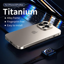 Load image into Gallery viewer, Ultra-thin frosted titanium case for iPhone
